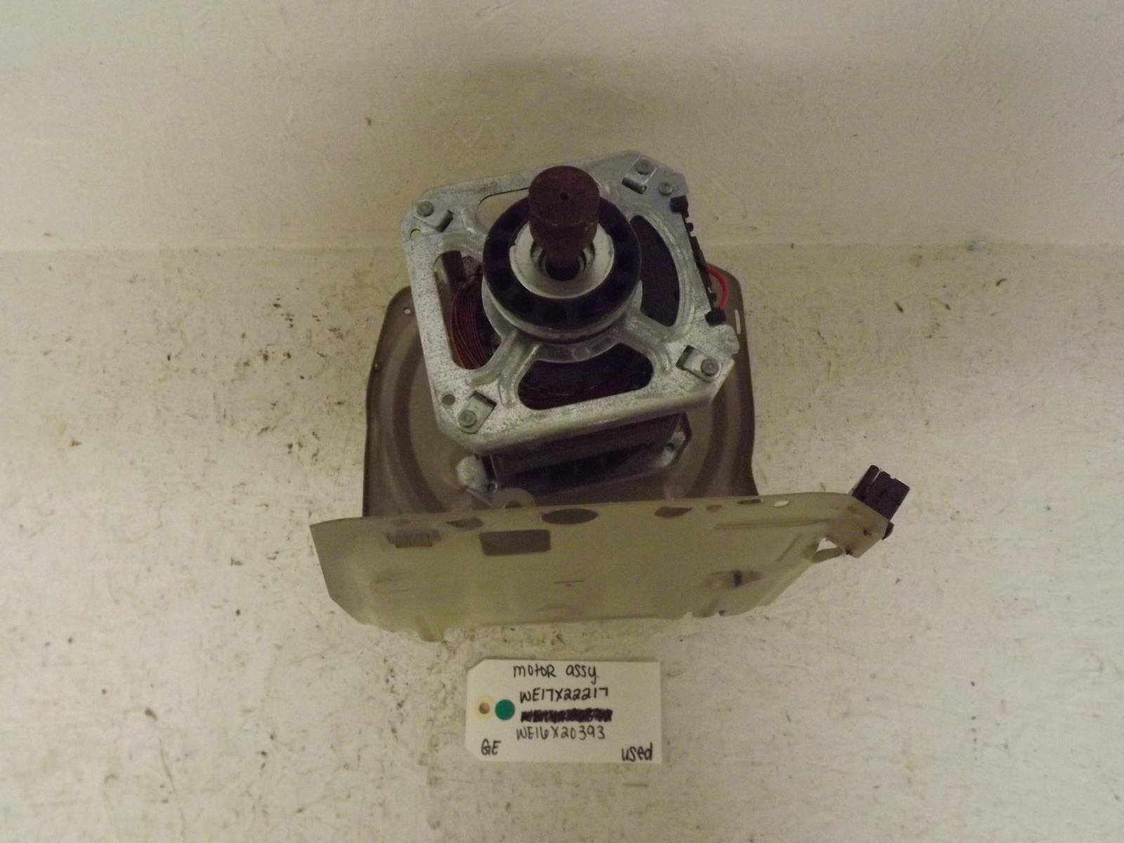 GE Dryer WE17X22217 WE16X20393 Motor Assembly Used GE Dryer WE17X22217 WE16X20393 Motor Assembly Used